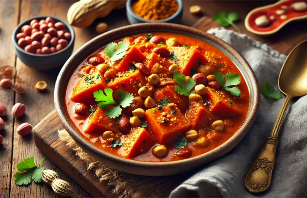 Sweet Potato and Groundnut Stew